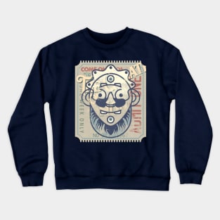 Turvey Topsy Upside down Circus Freak Crewneck Sweatshirt